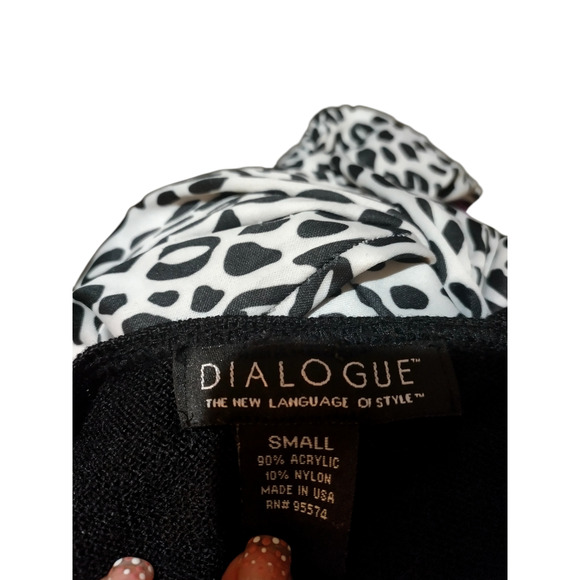 Dialogue Womens Short Sleeve Crew Neck Maxi Dress Black Size Small - Picture 11 of 11